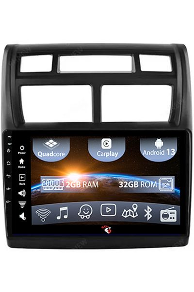 navi-it Navigatie dedicata Kia Sportage 2004-2010, 9 Inch, 2GB RAM 32GB ROM, Android 13, WiFi, Bluetooth, Ma