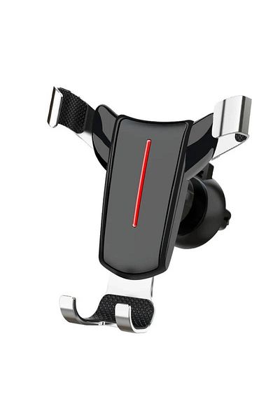 BGRJ Automotive Suport telefon auto L606A, pentru grila de ventilație, universal