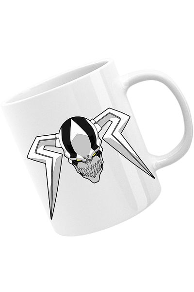 OEM Cana Bleach Skull Desene Anime Kage Otaku Level, alba, 330ml