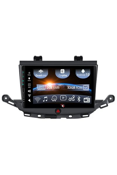 navi-it Navigatie dedicata Opel Astra K 2016-2020, USB&Butoane fizice frontale, Android 13, Wireless Carplay