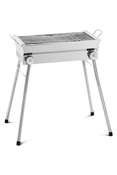 Royal Catering Grătar pliabil pe cărbune cu grătar 43 x 25 cm