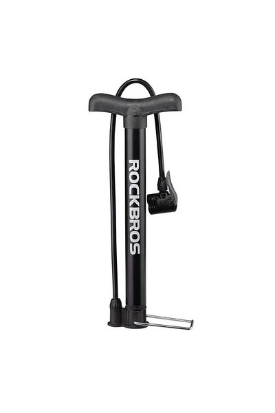 shumee Pompka rowerowa podłogowa 120psi / 8bar końcówki do piłek materacy - czarna