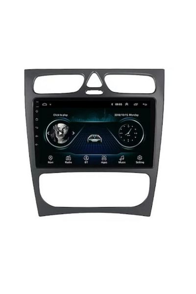 navi-it Navigatie dedicata Mercedes C-Class W203 / CLK 320 2000-2004, 4 GB RAM 32 ROM, Android 13, Display Q