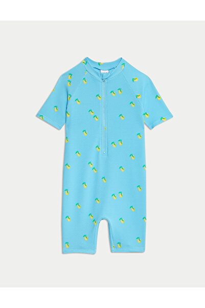 Marks & Spencer Limon Desenli All‑in‑One Mayo (2–8 Yaş)