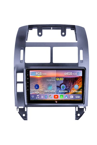 navi-it Navigatie dedicata Volkswagen Polo Mk4 2004-2009, 4GB RAM 64GB ROM, Octacore, Android 14, Display QL