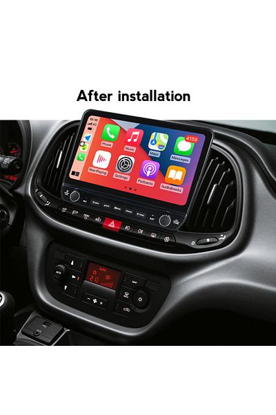 navi-it Dedicated navigation Doblo 2015-2019 with rotary buttons model 2024, 4 GB RAM 64 ROM, Quadcore, Android