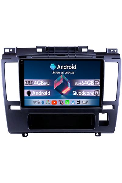 navi-it Navigatie dedicata Nissan Tiida 2005-2010, 4GB RAM 64GB ROM, Octacore, Display 9" QLED 1K, Carplay,