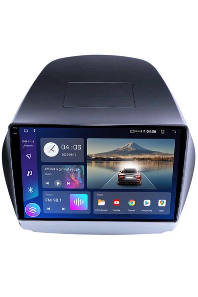 navi-it Navigatie dedicata Toyota Tucson IX35 2010, 4GB RAM 64GB ROM, Quad Core, Display 9" QLED 1K, Carplay