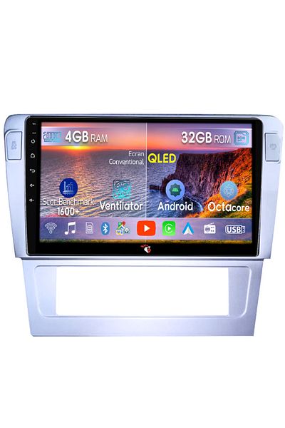 navi-it Navigatie dedicata Volkswagen Passat B7, 4GB RAM 32GB ROM, Android 14, Display 9 " , Internet, Aplic