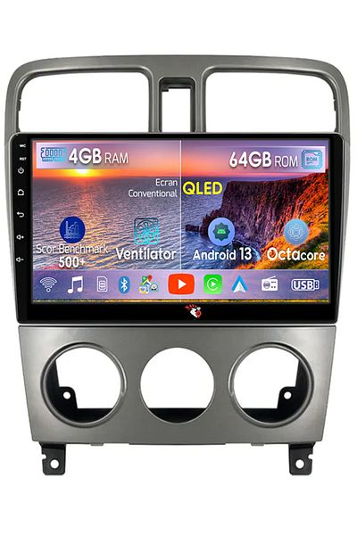navi-it Navigatie dedicata Subaru Forester 2004-2008, 4GB RAM 64GB ROM, Octacore, Android 13, Display QLED 9