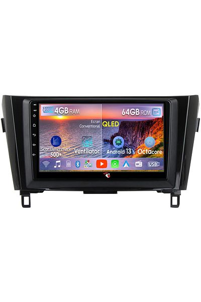 navi-it Navigatie dedicata Nissan X-Trail 2014-2021, 4GB RAM 64GB ROM, Octacore, Android 13, Display QLED 10