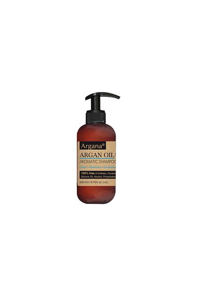 AZBANE -CASABLANCA - MAROC Sampon pentru par, cu ulei de argan ARGANA, 200 ml, fara parabeni