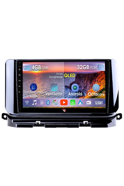 navi-it Navigatie dedicataSkoda Octavia 4 2020-2024, 4GB RAM 32GB ROM, Octacore, Android 14, Display QLED 9"