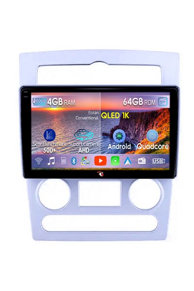navi-it Navigatie dedicata Rohens Coupe 2004-2006, 4GB RAM 64GB ROM, Octacore, Android 14, Display QLED 1K 9