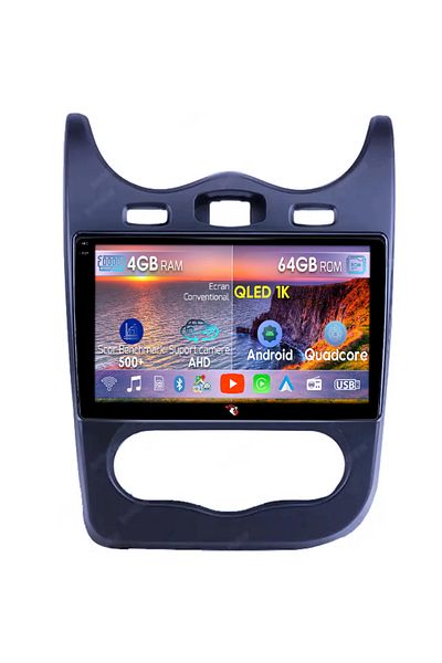 navi-it Navigatie dedicata Renault Sandero 2013-2014, 4GB RAM 64GB ROM, Octacore, Android 14, Display QLED 1