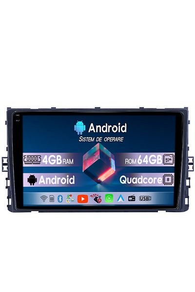 navi-it Navigatie dedicata Volkswagen T6 2015+, Taigo, T-Roc, T-Cross, Caravelle, Arteon, 4GB RAM 64GB ROM,