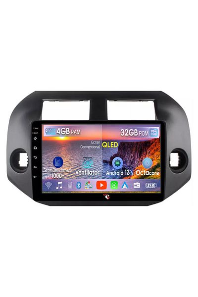 navi-it Navigatie dedicata Toyota RAV4 2005-2013, 4 GB RAM 32 ROM, Android 13, Display QLED, 10", DSP, Carpl