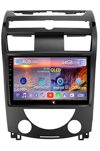 navi-it Navigatie dedicata SsangYong Rexton 2006-2012, 4GB RAM 64GB ROM, Octacore, Android 13, Display QLED