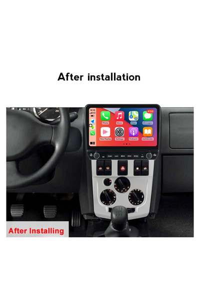 navi-it Navigatie dedicata L90 2004-2009 cu butoane rotative model 2024, 4 GB RAM 64 ROM, Quadcore, Android