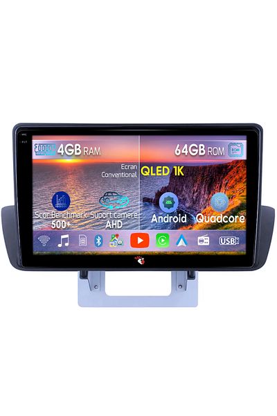 navi-it Dedicated navigation for Mazda BT-50 2012-2018, 4GB RAM 64GB ROM, Octacore, Android 14, Display QLED 1K 9"