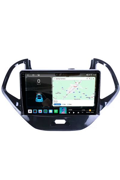 navi-it Navigatie dedicata Ford Figo 2015-2018, 4GB RAM 64GB ROM, Octacore, Android 14, Display QLED 1K 9",