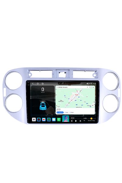 navi-it Navigatie dedicata Volkswagen Tiguan 2007-2012, 4GB RAM 64GB ROM, Octacore, Android 14, Display QLED