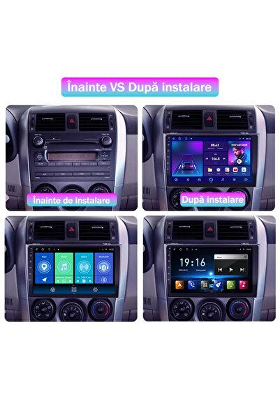 navi-it Navigatie dedicata Toyota Corolla, 4GB RAM 64GB ROM, Octacore, Displa...