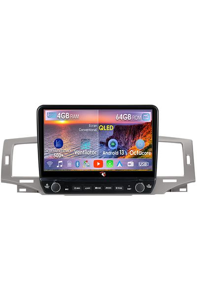 navi-it Dedicated navigation Corolla 9 E120 2004-2006 with rotary buttons model 2024, 4GB RAM 64GB ROM, Quadco