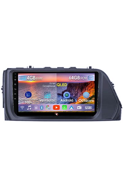 navi-it Dedicated navigation for Hyundai Verna 2017-2020, 4GB RAM 64GB ROM, Octacore, Android 14, 9" QLED display