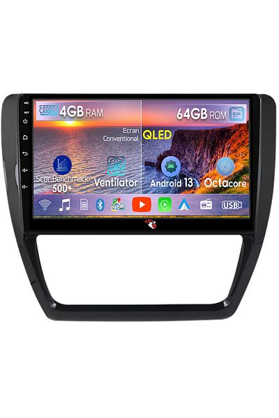 navi-it Navigatie dedicata Volkswagen Sagitar, Jetta, 4GB RAM 64GB ROM, Octacore, Android 14, Display QLED 9