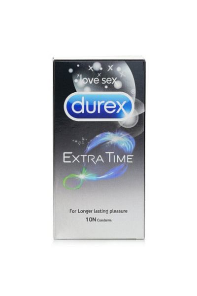 Durex Durex Extra Time Condoms, 10 Count, 10 Count/Pack