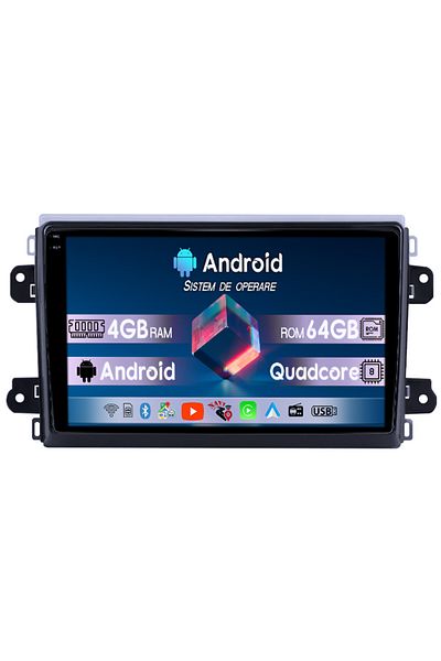 navi-it Navigatie dedicata Fiat Ducato 2022+, 4GB RAM 64GB ROM, Octacore, Android 14, Display QLED 1K 9", DS