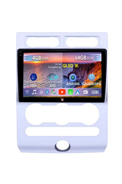 navi-it Navigatie dedicata Ford Expedition 2007-2017, 4GB RAM 64GB ROM, Octacore, Android 14, Display QLED 1