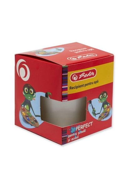 Pelikan Recipient de apă pentru pictură, culori asortate, material plastic