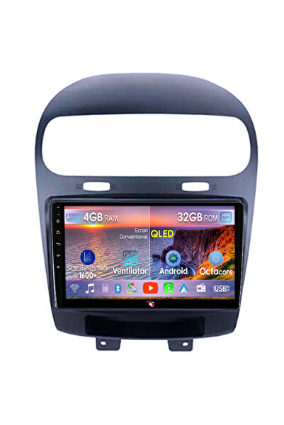 navi-it Navigatie dedicata Fiat Freemont 2011-2021, 4GB RAM 32GB ROM, Octacore, Android 14, Display QLED 9",