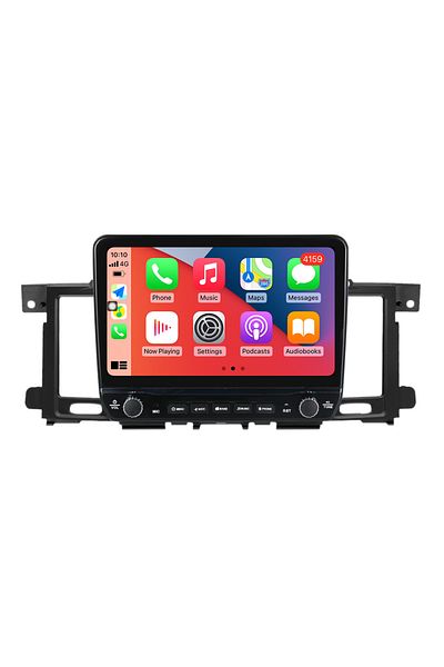 navi-it Dedicated navigation Patrol 2010 - 2020 with rotary buttons model 2024, 4 GB RAM 64 ROM, Quadcore, And