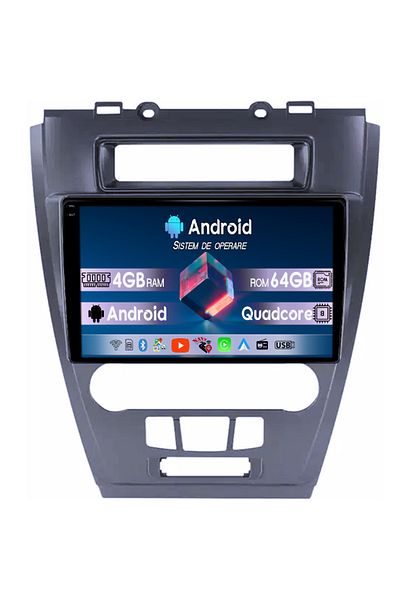 navi-it Navigatie dedicata Ford Mondeo 2009-2012, 4GB RAM 64GB ROM, Quadcore, Android 14, Display QLED 1K 10