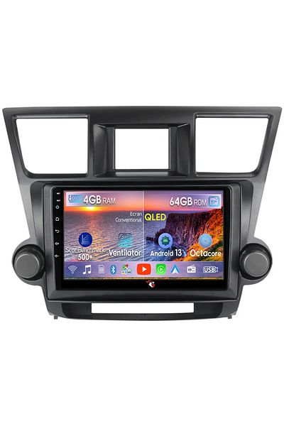 navi-it Navigatie dedicata Toyota Highlander 2007-2013, 4GB RAM 64GB ROM, Octacore, Android 13, Display QLED