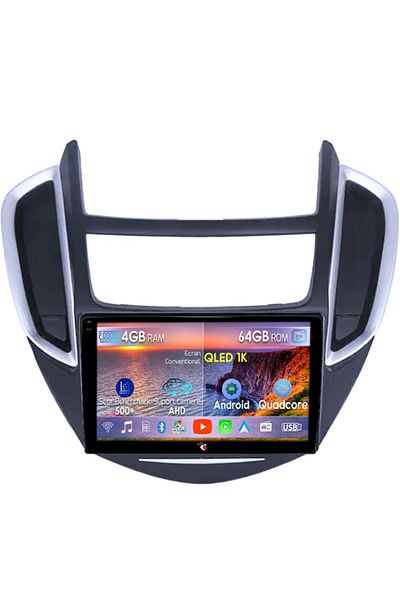 navi-it Navigatie dedicata Chevrolet Trax Tracker 2014-2016, 4GB RAM 64GB ROM, Octacore, Android 14, Display