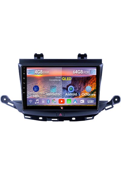 navi-it Navigatie dedicata Verano 2016+, 4GB RAM 64GB ROM, Octacore, Android 14, Display QLED 9", DSP, Carpl