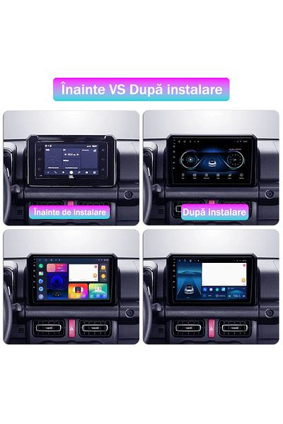 navi-it Navigatie dedicata Suzuki Jimny 2019, 4GB RAM 64GB ROM, Octacore, Display 9" QLED 1K, Carplay, Andro