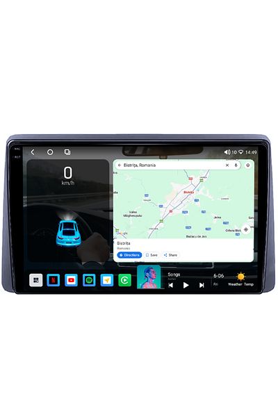 navi-it Dedicated navigation for Renault Duster Arkana 2019, Duster 2017-2022, 4GB RAM 64GB ROM, Octacore, Android
