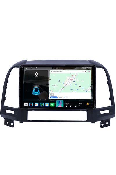 navi-it Navigatie dedicata Hyundai Santa Fe 2005-2012, 4GB RAM 64GB ROM, Octacore, Android 14, Display QLED