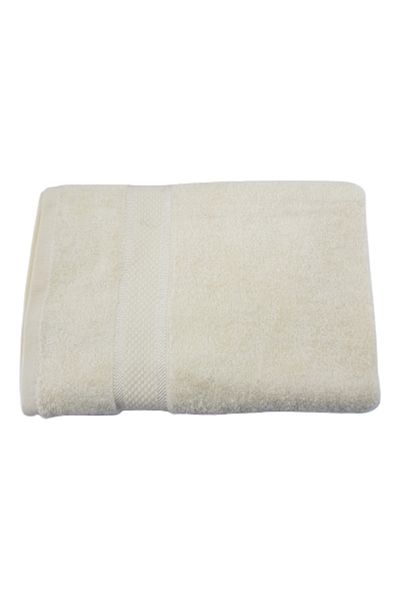 OEM Prosop pentru fata, 50x90 cm, 100% bumbac, 400 GSM, crem