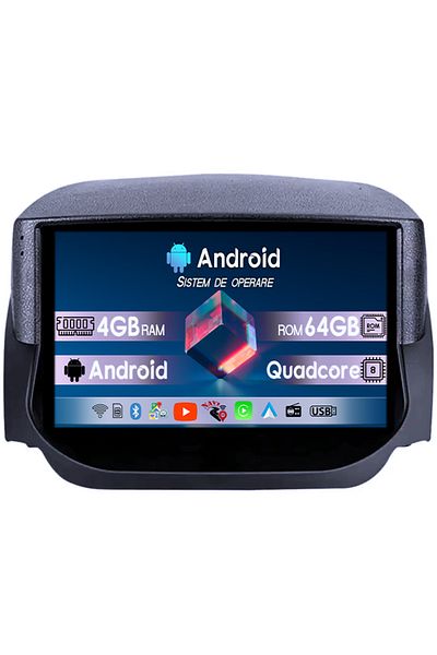 navi-it Navigatie dedicata Ford EcoSport 2014-2018, 4GB RAM 64GB ROM, Octacore, Android 14, Display QLED 1K