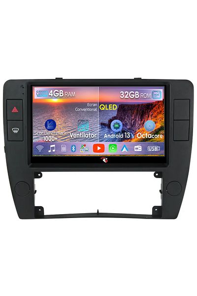 navi-it Navigatie dedicata Volkswagen Passat B5 2000-2005, 4GB RAM 32GB ROM, Android 14, Display 9 " , Inter