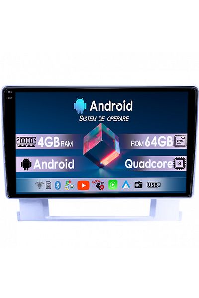 navi-it Navigatie dedicata Buick Excelle 2010-2014, 4GB RAM 64GB ROM, Quadcore, Android 14, Display QLED 1K