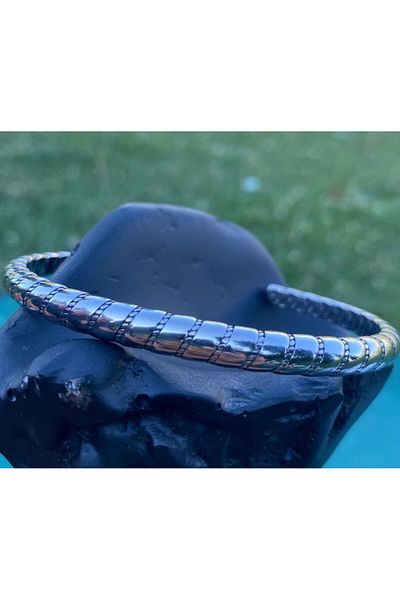 Viking Braided Model Adjustable Tarnish-Free & Rustproof 316L Steel Bracelet