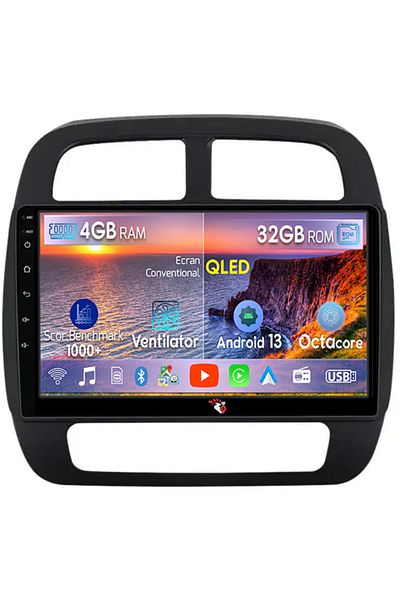 navi-it Navigatie dedicata Renault SPRING 2021+, 4 GB RAM 32 ROM, Android 13, Display QLED, 10", DSP, Carpla