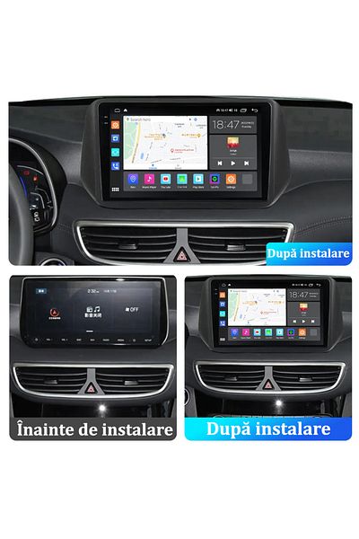 navi-it Navigatie dedicata Hyundai Tucson IX35 2019+, 4GB RAM 32GB ROM, Octacore, Android 14, Display QLED 9